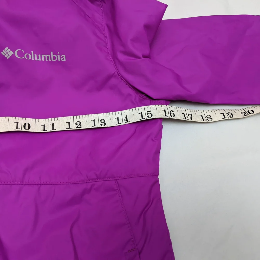 Columbia Girls Rain Jacket Size S 7-8